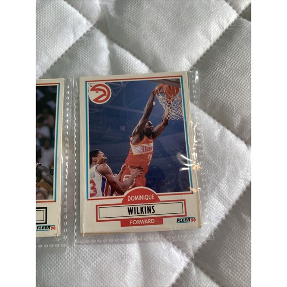 1990 Fleer NBA Basketball Cards Lot of 6, 2 Ron Seikalys, 2 Wilkins, GROOVY ☄️💎 - Picture 7 of 13